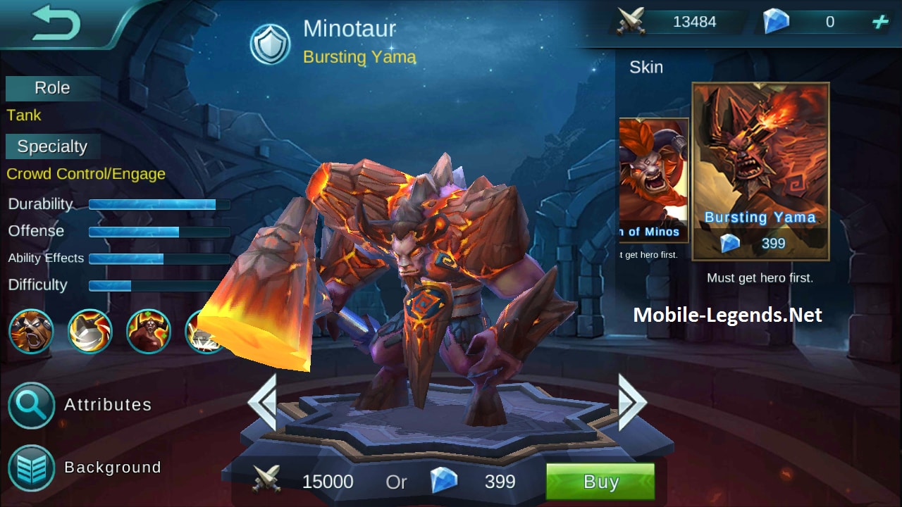 Mobile Legends Minotaur Skins 1