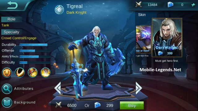 Tigreal High Ad Build 21 Mobile Legends