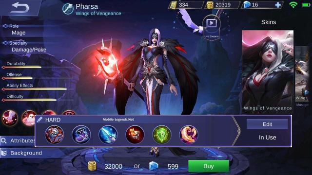 Pharsa Painful Magic Damage Build