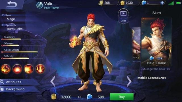 Valir Hero Techniques And Build